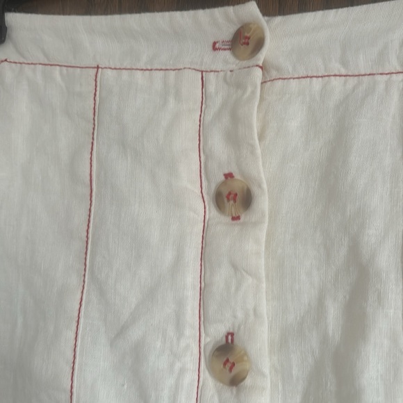Amadi 100% Linen Jupe Skirt size XS - Picture 2 of 10